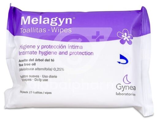 Gynea Melagyn wipes 15 Units