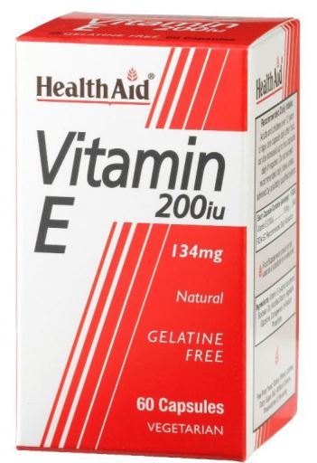 Natural Vitamin E 200Ui 60 Capsules