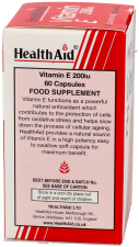 Natural Vitamin E 200Ui 60 Capsules