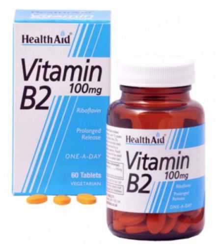 Vit B2 Riboflavin 60COMP. Health Aid