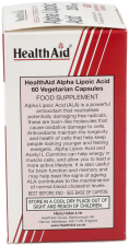 Alphalipoic Acid 60 Capsules
