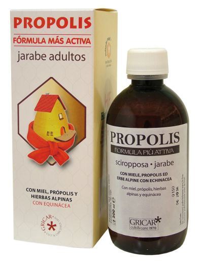 Propolis + H.alpinas Syrup 200ml. Gricar