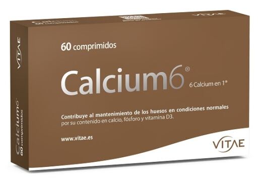Vitae Calcium6 food supplement 60 tablets