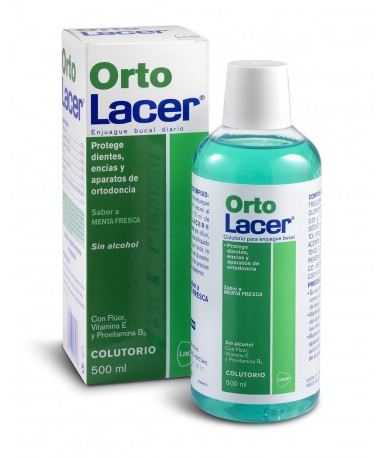 OrtoLacer Mint Mouthwash 500 Ml.