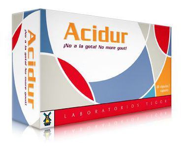 Laboratorios Tegor Acidur 60 Capsules