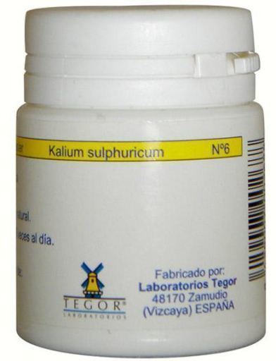 Laboratorios Tegor Kalium sulphate of potassium d6 tegorsal N6
