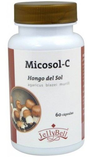 Jellybell Micosol C (Sun Mushroom) 60 Capsules