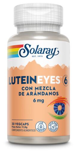 Lutein Eyes 6 mg 30 Capsules