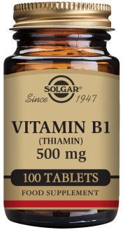 Solgar Vitamin B1 500 mg 100 Tablets