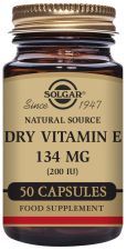Dry Vitamin E 200 IU 50 Capsules