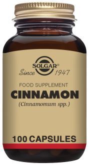 Chinese Cinnamon Cinnamomum Cassia 100 capsules