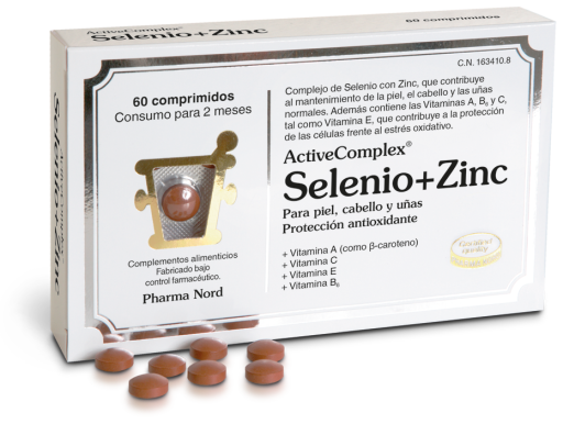 Activecomplex Selenium+Zinc 60 Tablets.
