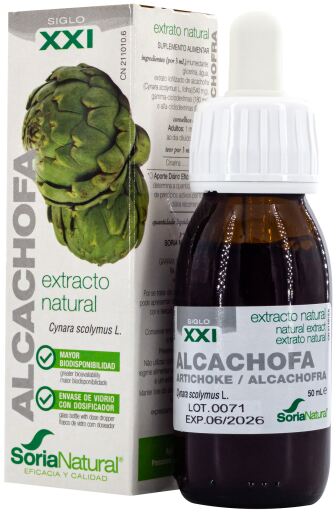 Soria Natural 21st Century Artichoke Extract 50 ml