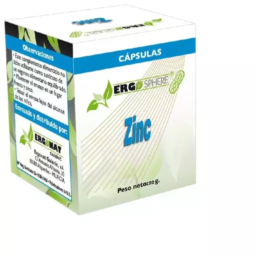 Zinc Ergosphere 50 Capsules