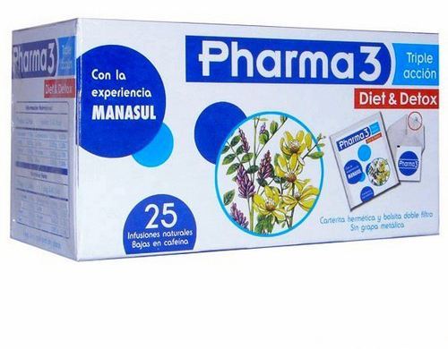 Bio3 Pharma3 Diet & Detox 25 Sachets