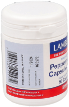 Peppermint Oil 50 mg Pure and Natural 90 Capsules