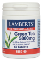Green Tea 5000 mg guaranteed levels of catechins 60 tablets