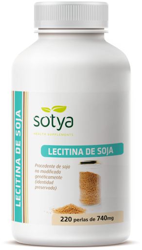 Sotya Soy Lecithin 220 Pearls 740 mg
