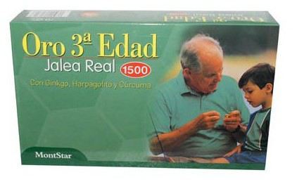 Royal Jelly for Seniors Gold 20 Ampoules