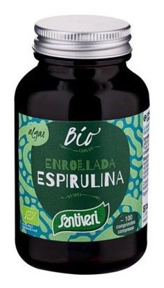 Natural Spirulina in tablets