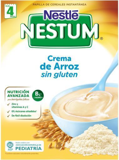 Nestum Pap Gluten-Free Riche Cream From 4 Months On 250 gr