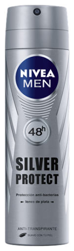 Deo Spray 200 Ml For Men Silver Protect Dynamic Power