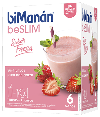 beSlim Strawberry Flavor Smoothie 6 Units