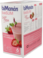 beSlim Strawberry Flavor Smoothie 6 Units
