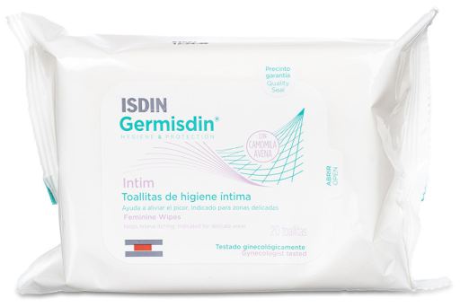 Isdin Germisdin Intimate Hygiene Wipes 20 units