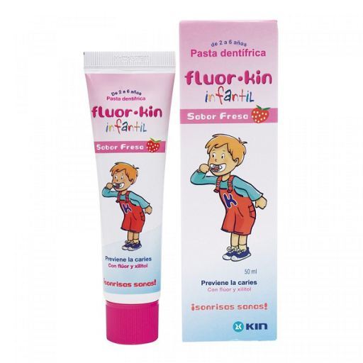 Kin Fluor Infant Strawberry Paste 50 ml