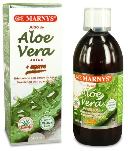 Aloe Vera Juice With Agave Bottle - 500 ml