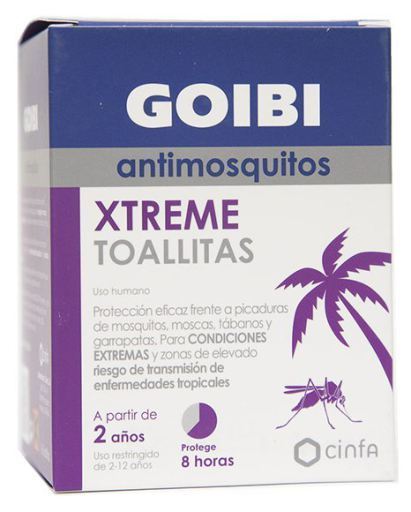 Xtreme Mosquito Wipes 16 Units