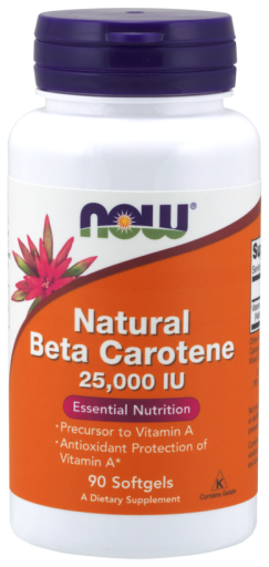 Beta Carotene (Natural) 90 Softgels