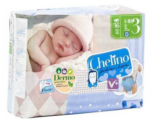 T3 Lying Diapers 36 units (4-10 kg)