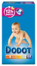 Diapers T-4 (9-15 Kg) 62 Units Diapers T-4 (9-15 Kg) 62 Units
