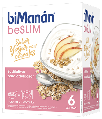 biMan&aacute;n beSlim Yogurt Cream with Cereals 6 Envelopes