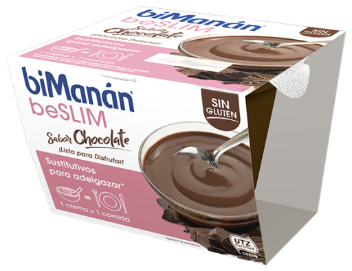 biMan&aacute;n beSlim Chocolate Cup 210 gr