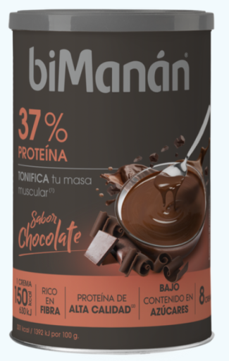 biMan&aacute;n Chocolate Protein Cream 360 gr