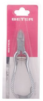 Beter Chromeplated pedicure nipper with coil spring