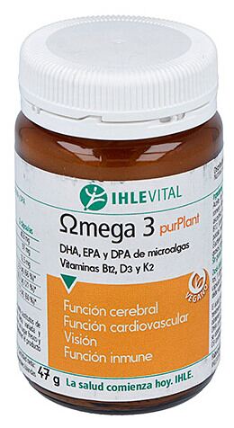 Omega-3 PurPlant DHA EPA and DPA 60 Capsules