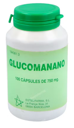Glucomannan 750 mg 100 capsules