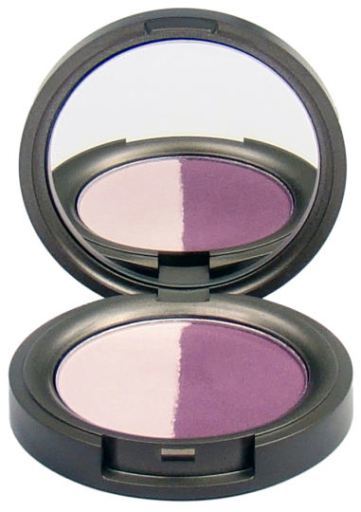 Beauty Without Cruelty Eyeshadow Compact Mineral Duo Juicy Plum