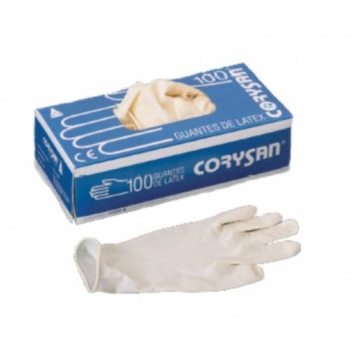 Latex Glove 100 Units Med