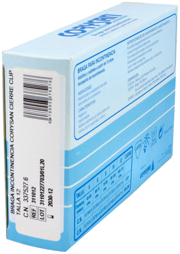 Plast Clip Incontinence Panty T-12