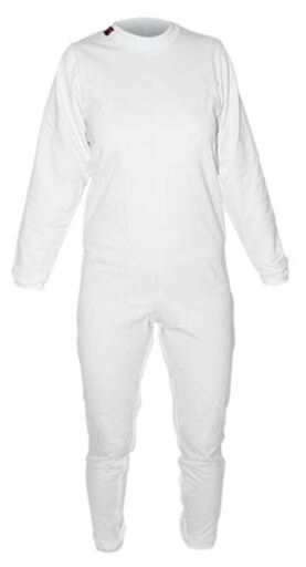 Sanitized Anti-Diaper Pajamas Full Length White S