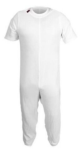 Sanitized Anti-Diaper Pajamas Long Short Sleeve White L