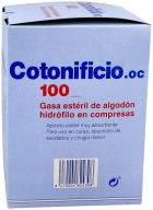Sterile Gauze Compress 100 Units Cotonificio
