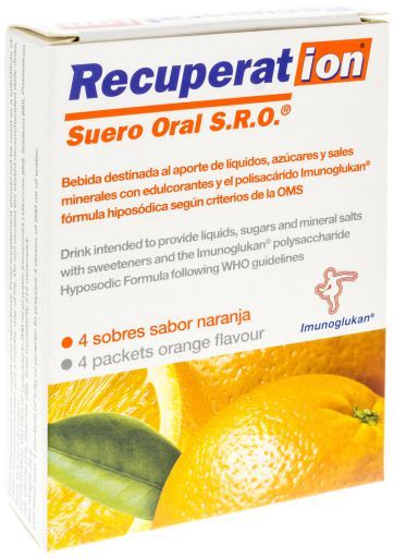 Sueroral 4 Orange Sachets