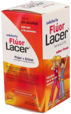 Fluor Mouthwash Weekly Strawberry 100 ml