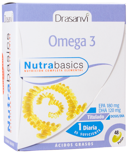 Drasanvi Omega 3 1000mg 48 pearls Nutrabasicos
